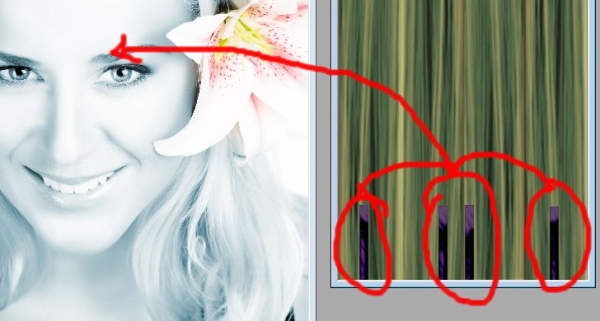 Creation of flowergirl: Step 4